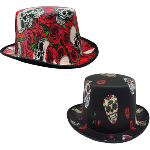 Αποκριάτικο Καπέλο Νεκροκεφαλές - Skull Carnival Hat