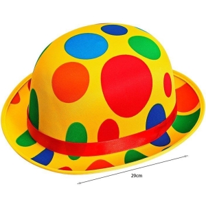 Alternative view of Αποκριάτικο Καπέλο Κλόουν - Clown Carnival Hat