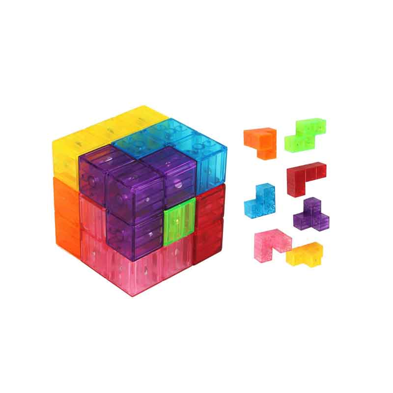 Διαφανής Πλασικός Κύβος Puzzle – Transparent Plastic Cube Puzzle