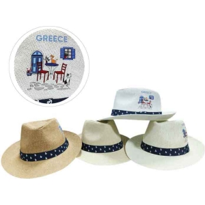 Ψάθινο Καπέλο Greece - Straw Ηat