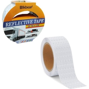 Αυτοκόλλητη αντανακλαστική ταινία 5m x 5cm λευκό - Reflective tape