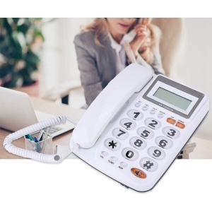 Alternative view of NINC KX-T2025CID Ενσύρματο Σταθερό Τηλέφωνο Γραφείου για Ηλικιωμένους – NINC KX-T2025CID Telefone