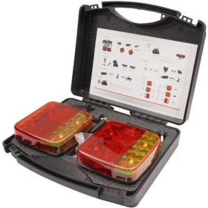 Alternative view of ΣΕΤ 2 Ασύρματων Επαναφορτιζόμενων Φώτων Τρέιλερ LD-01 - Wireless LED truck lights