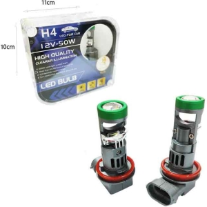 Alternative view of Λάμπες Αυτοκινήτου LED H4 12V 50W - Car LED Bulbs H4 12V 50W