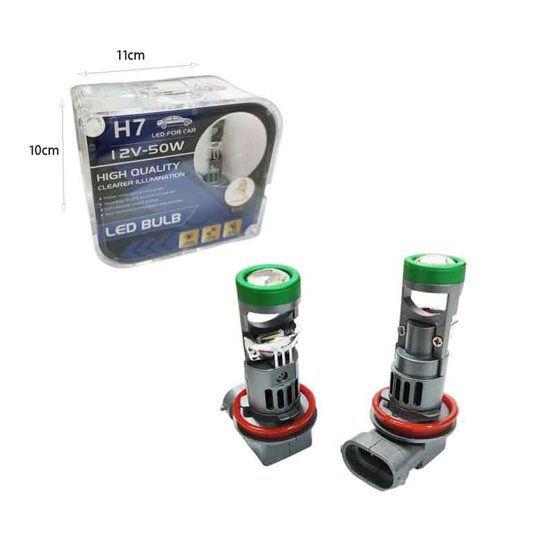 EJC Λάμπες Αυτοκινήτου LED H7 12V 50W - Car LED Bulbs H7 12V 50W - Image 2