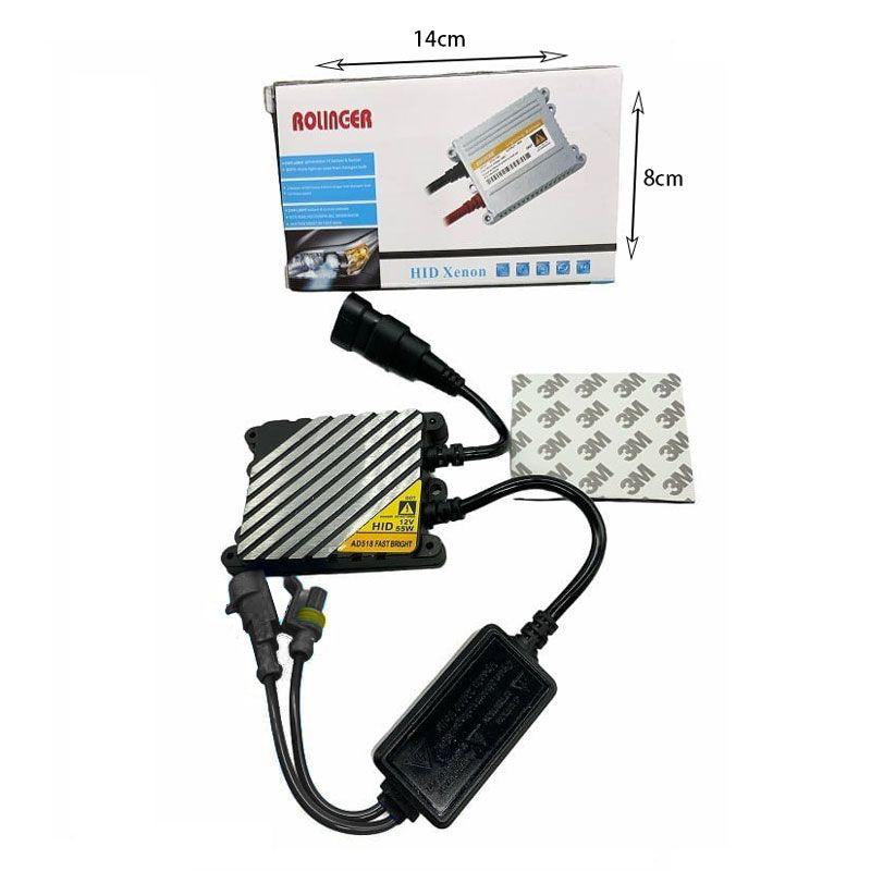 Ανταλλακτικό Μετασχηματιστής Ballast Rolinger 12v 55w για Φώτα Xenon 1τμχ - Xenon HID conversion kit - Image 3