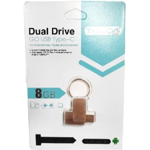 USB Stick Treqa UP-02 8-32GB USB 3.0 με σύνδεση USB-A & USB-C