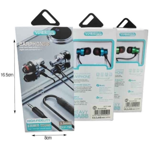 Alternative view of Treqa Ενσύρματα Ακουστικά AUX 3.5mm EP-780 - Earphones