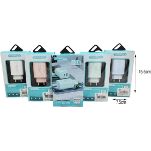 Alternative view of Treqa Φορτιστής USB και Type-C 38W CS-238 – Quick Charging