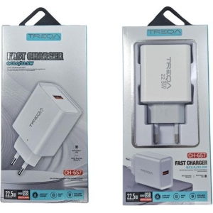 Treqa Φορτιστής Γρήγορης Φόρτισης 22.5W CH-657 -  Fast Charger