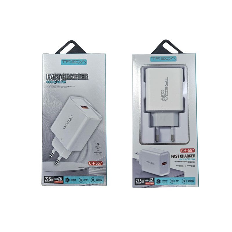 Treqa Φορτιστής Γρήγορης Φόρτισης 22.5W CH-657 - Fast Charger