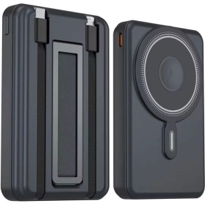 Alternative view of Treqa Powerbank 10.000mAh TR-976 – Μαγνητικό, Ασύρματο & Πολυλειτουργικό