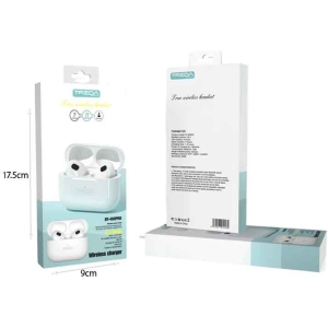 Alternative view of Treqa Ασύρματα Ακουστικά Bluetooth με Θήκη Φόρτισης BT-400PRO - True Wireless Headset - Bluetooth Earbuds with Charging Case