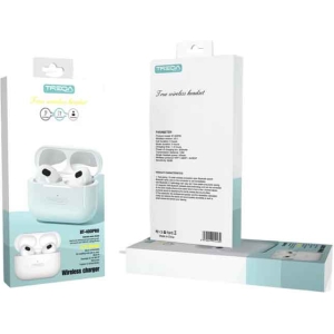 Treqa Ασύρματα Ακουστικά Bluetooth με Θήκη Φόρτισης BT-400PRO - True Wireless Headset - Bluetooth Earbuds with Charging Case