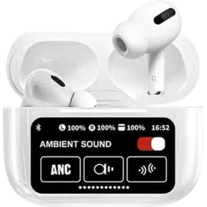 Alternative view of Ασύρματα Ακουστικά Bluetooth Με Οθόνη Αφής Και ENC – Wireless Bluetooth Earbuds With Touch Screen And ENC