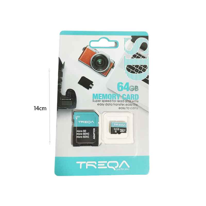 Κάρτα Μνήμης Micro SD 64GB Με Αντάπτορα – Micro SD Memory Card 64GB With Adapter - Image 2