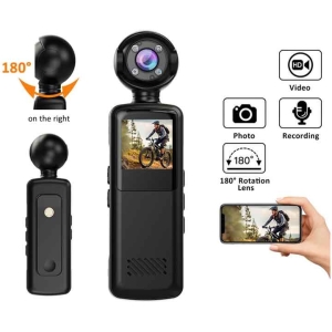 Alternative view of WiFi Φορητή Κάμερα Δράσης Με Περιστρεφόμενο Φακό 180° – WiFi Portable Action Camera 180° Rotating Lens