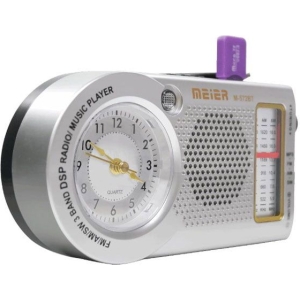 Meier Επαναφορτιζόμενο Φορητό Ραδιόφωνο M-572BT - Radio