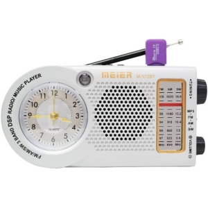Meier Επαναφορτιζόμενο Φορητό Ραδιόφωνο M-572BT - Radio