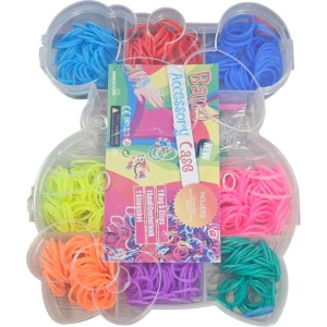 Σετ Κασετίνα Λαστιχάκια/ Κιτ κατασκευής κοσμημάτων αρκουδάκι - Band Accessory Case Kit DIY