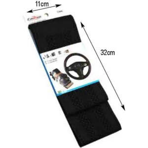 Alternative view of Ραφτό κάλυμμα τιμονιού Carsun - Steering wheel cover