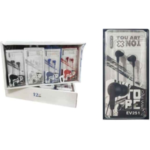 Elmcoei Ενσύρματα ακουστικά EV-251 Jack 3,5mm - Earphones