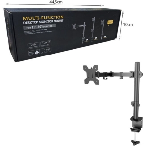 Alternative view of Πολυλειτουργική Βάση Οθόνης Γραφείου για 15"–30" Z011 - Multi-Function Desktop Monitor Mount for 15"–30"