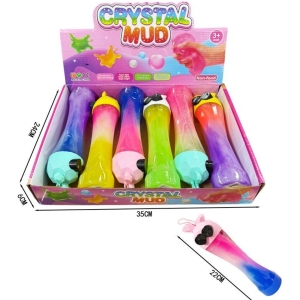 Alternative view of Παιχνίδι χλαπάτσα 6 τμχ - Crystal Mud 6pcs