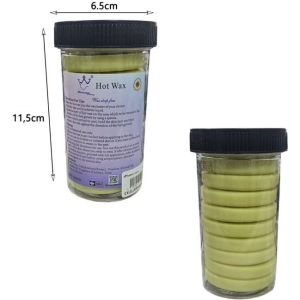 Alternative view of Αποτριχωτικό Κερί Ροδέλες Hot Wax σε Βαζάκι - Hot Wax Hair Removal Discs in Jar