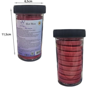 Alternative view of Αποτριχωτικό Κερί Ροδέλες Hot Wax σε Βαζάκι - Hot Wax Hair Removal Discs in Jar