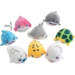 Alternative view of Λούτρινο Μπρελόκ 10cm - Stuffed Keychain