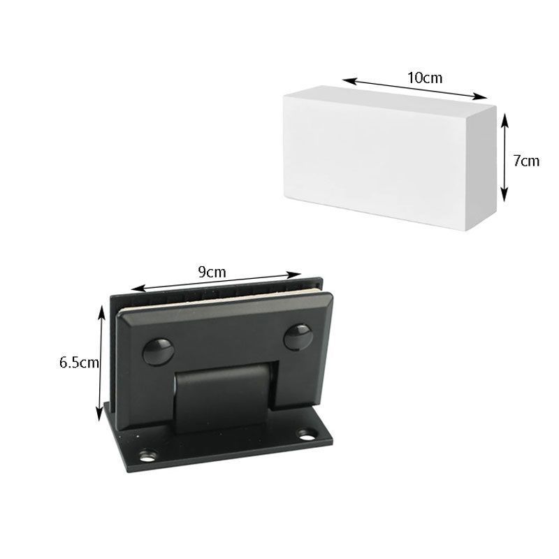 Μεντεσές γυάλινης πόρτας - Glass door hinge - Image 3