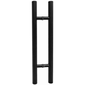 Alternative view of Λαβή Γυάλινης Πόρτας Λαβή Μαύρη 60cm – Black Door Handle