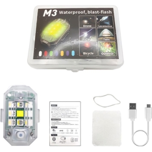 Επαναφορτιζόμενο Φως Ποδηλάτου LED M3 - Waterproof Blast-flash Bicycle Light