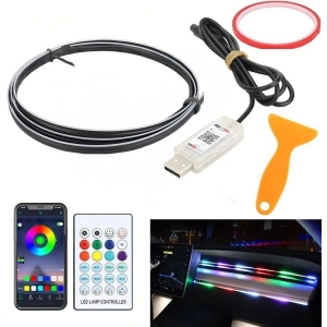 Alternative view of Εσωτερικός Διακοσμητικός Φωτισμός Αυτοκινήτου Με Τηλεχειριστήριο - Amblent LED Atmosphere Light