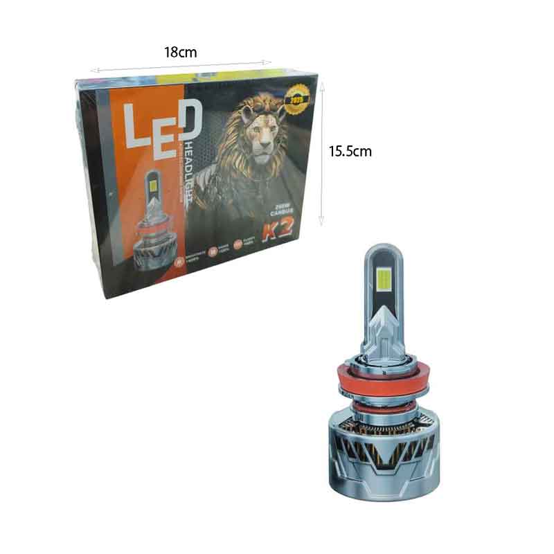 K2 Λάμπες αυτοκινήτου 250W Canbus H1 - Car LED Headlight - Image 2