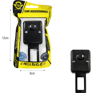 Alternative view of Απενεργοποιητής Ζώνης Ασφαλείας Αυτοκινήτου - Car Seat Belt Deactivator Clip