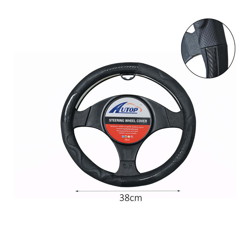 Κάλυμμα Τιμονιού Αυτοκινήτου 38cm – Car Steering Wheel Cover - Image 2