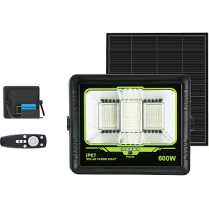 Alternative view of GDSuper Ηλιακός προβολέας τοίχου με τηλεχειριστήριο 600W GD-600L – Solar flood light