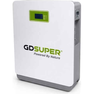 Alternative view of Σύστημα Οικιακής Αποθήκευσης Ενέργειας LiFePO4 5.12kWh 51.2V 100Ah Επιτοίχιο GD-70 - Wall Mounted LiFePO4 Home Energy Storage Battery 5.12kWh 51.2V 100Ah