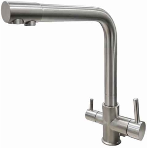 Alternative view of Μπαταρία Κουζίνας με Διπλό Μοχλό και Ψηλό Λαιμό- Βρύση Κουζίνας - Kitchen Faucet with Dual Lever and High Spout