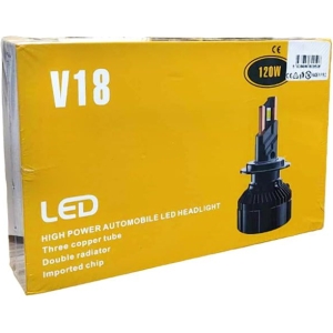 LED Λάμπα αυτοκινήτου H7 120W V18 - LED headlight