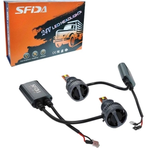 Sfida Λάμπες αυτοκινήτου 24V V11 H1 - Car LED Headlight