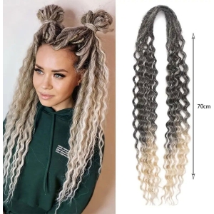 Alternative view of Μαλλιά για Ράστα Σγουρά 4-613 - Curl Βraids Extension Rasta Hair