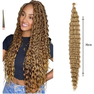 Alternative view of Μαλλιά για Ράστα Σγουρά 27# - Curl Βraids Extension Rasta Hair