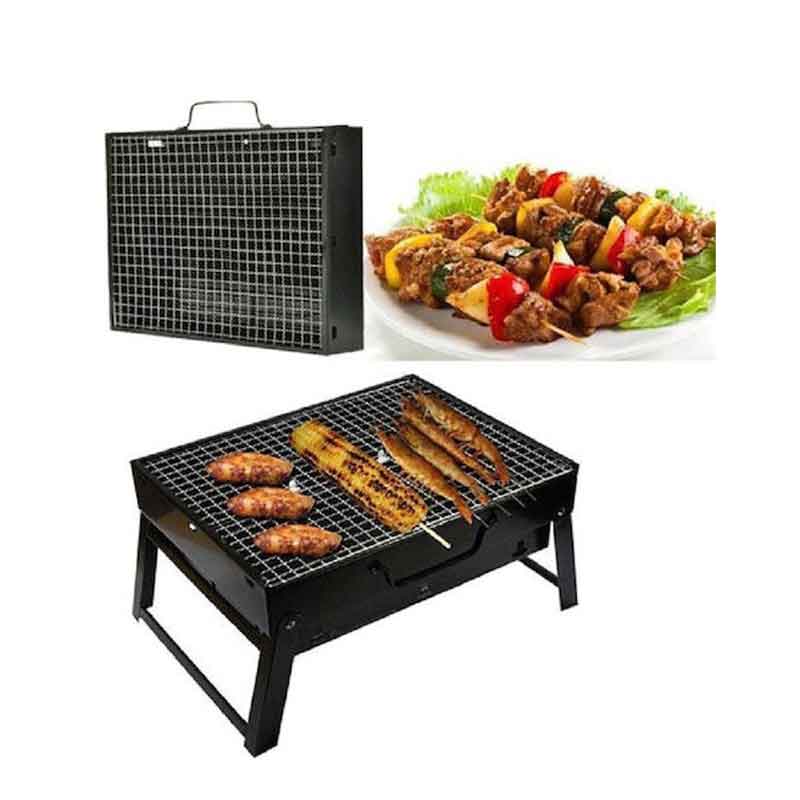 Φορητή Ψησταριά Κάρβουνου 35x27εκ. BBQ- Portable Barbecue Grill - Image 2