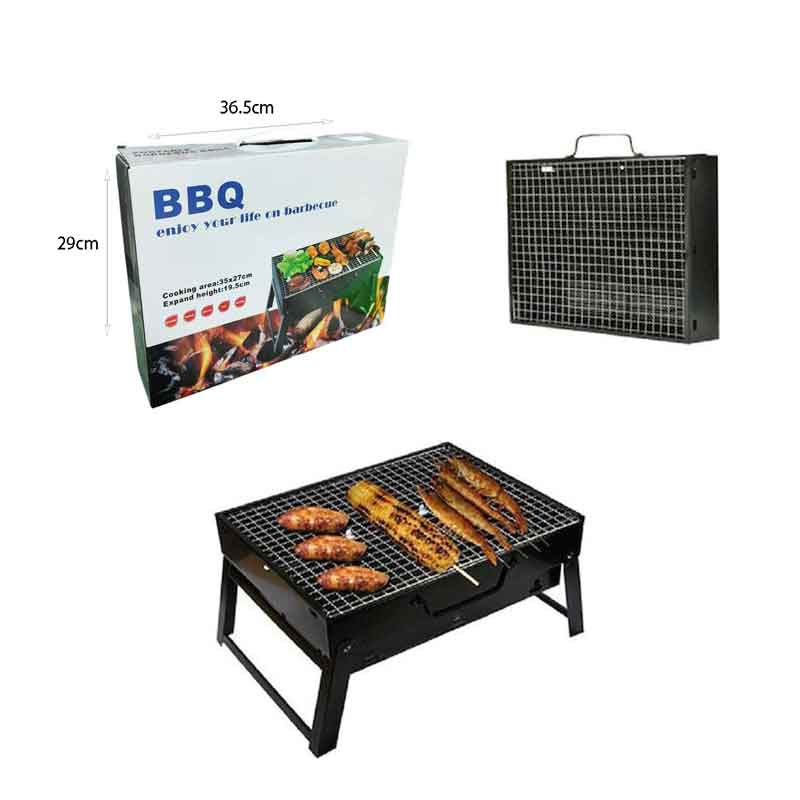 Φορητή Ψησταριά Κάρβουνου 35x27εκ. BBQ- Portable Barbecue Grill - Image 3