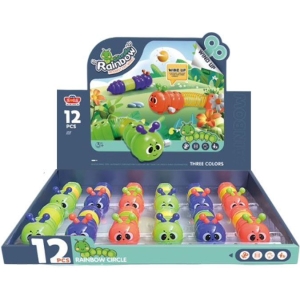 Alternative view of Παιχνίδι Κουρδιστή Κάμπια - Caterpillar Rainbow Interest Toy Series