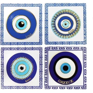 Alternative view of Σετ σουβέρ Greece 4τμχ - Coaster set 4pcs