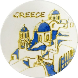 Alternative view of Σετ σουβέρ Greece 6τμχ - Coaster set 6pcs